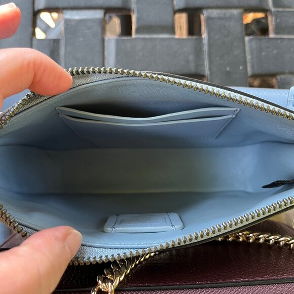 Coach Nolita Leather Bag in Cornflower Blue and - Authentic - Picture 9 of 13